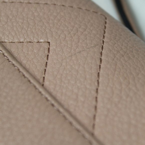 Karl Lagerfeld Pink Leather Shoulder Bag - Picture 4 of 5